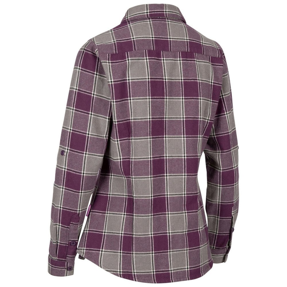 Trespass Womens/Ladies Mindy Shirt - Dark Mauve