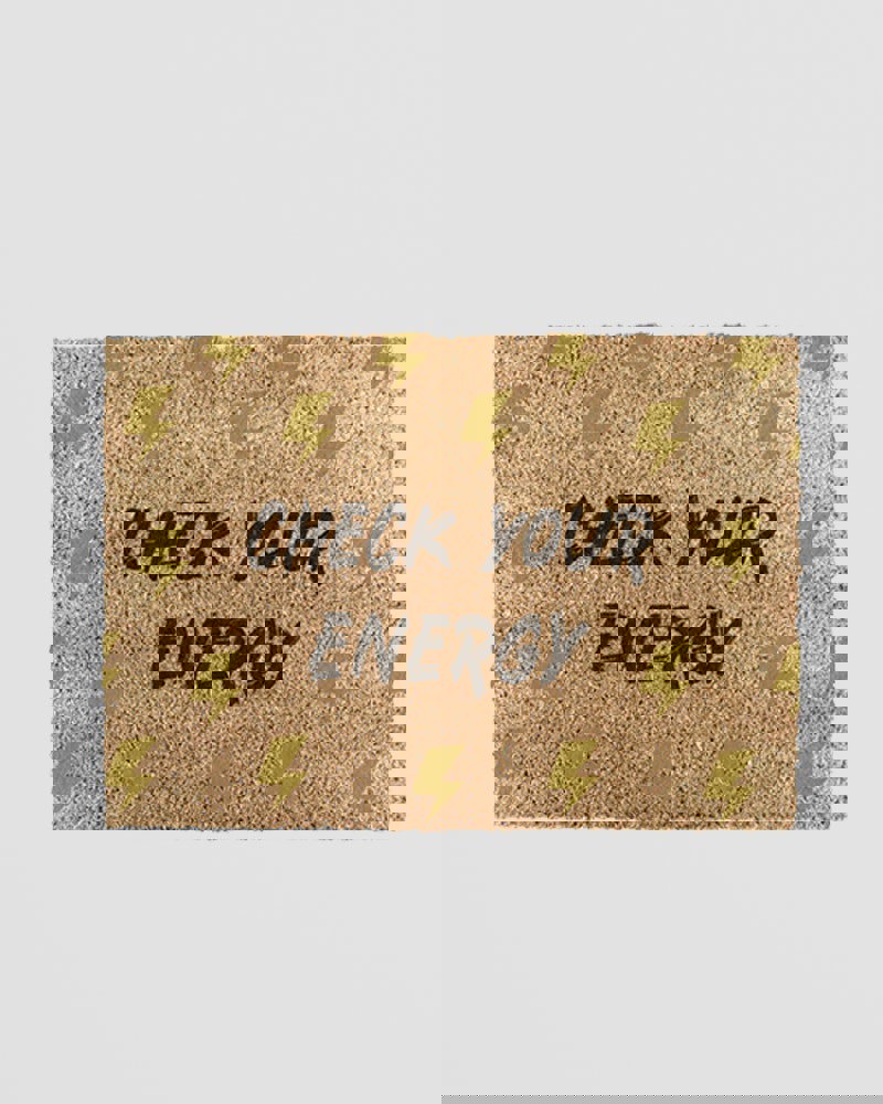 Check Your Energy Doormat (60 x 40cm)