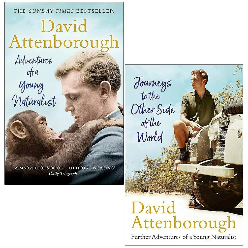 John Murray David Attenborough 2 Books Collection Set