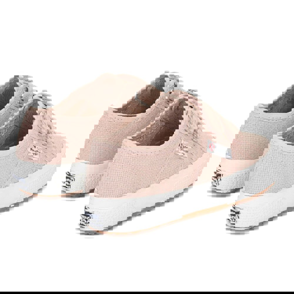 Superga Childrens/Kids 2750 Jstrap Trainers - Pink Skin/Avorio