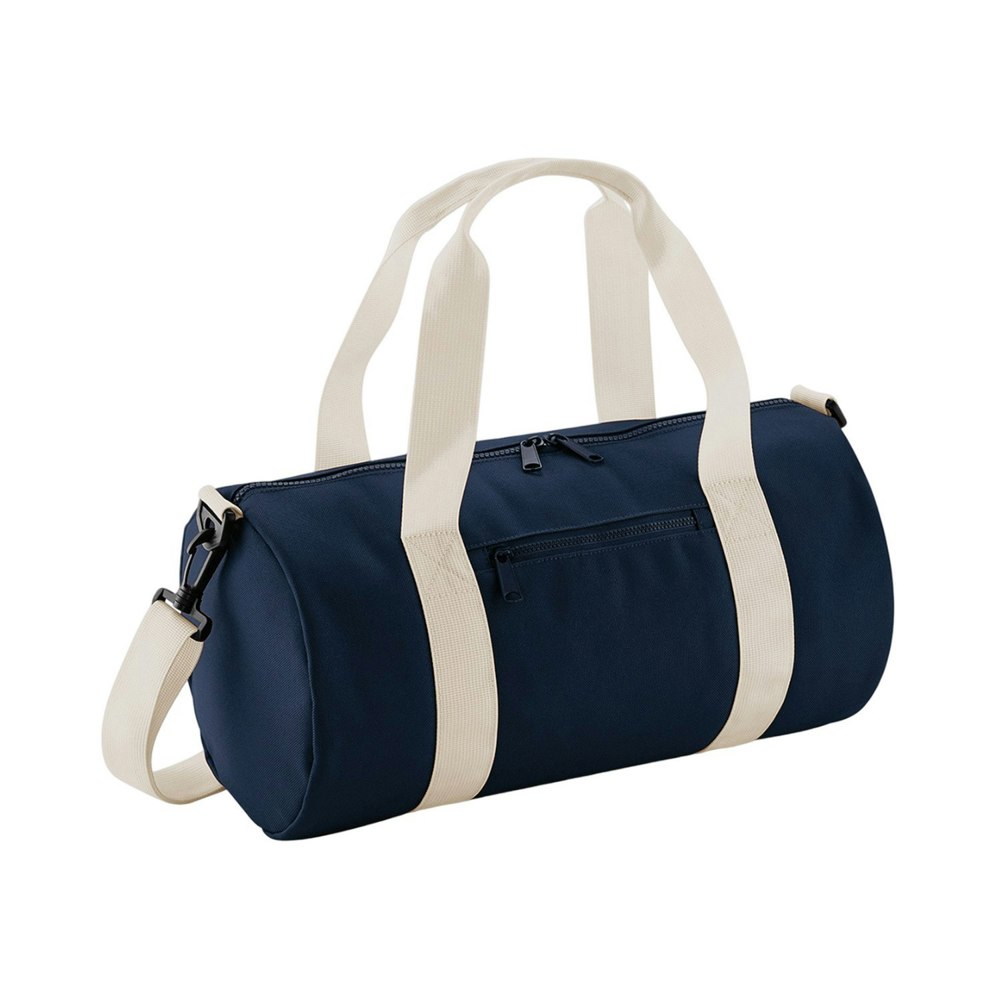 Bagbase Mini Holdall - French Navy/Off White