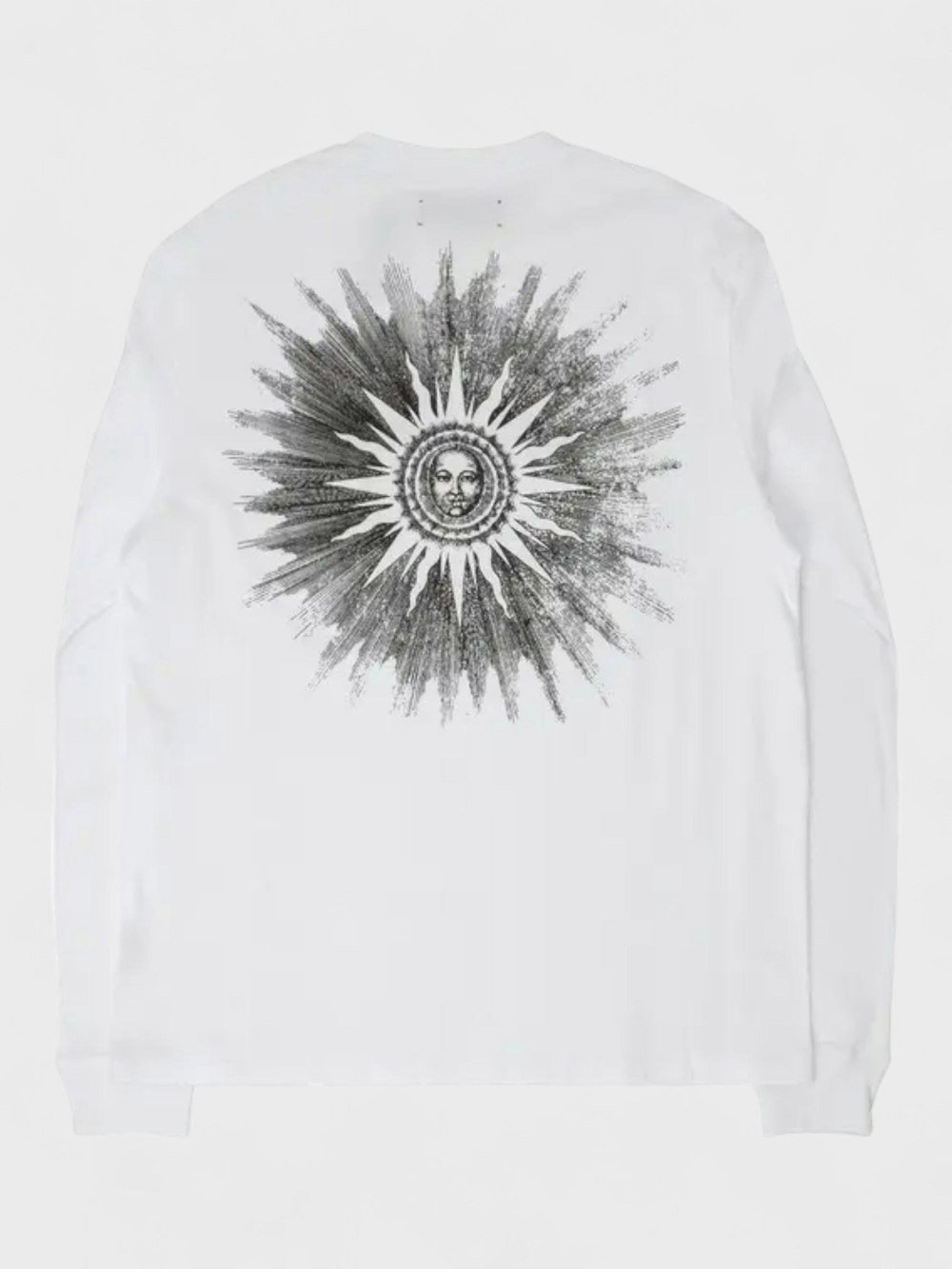 Amiri Sun Long Sleeve Tee White - Supplied FashionAmiri