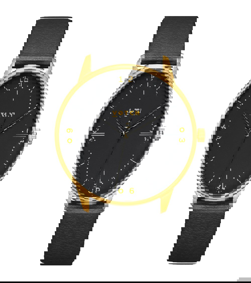 Votch Gold & Black with Black Watch | Aalto