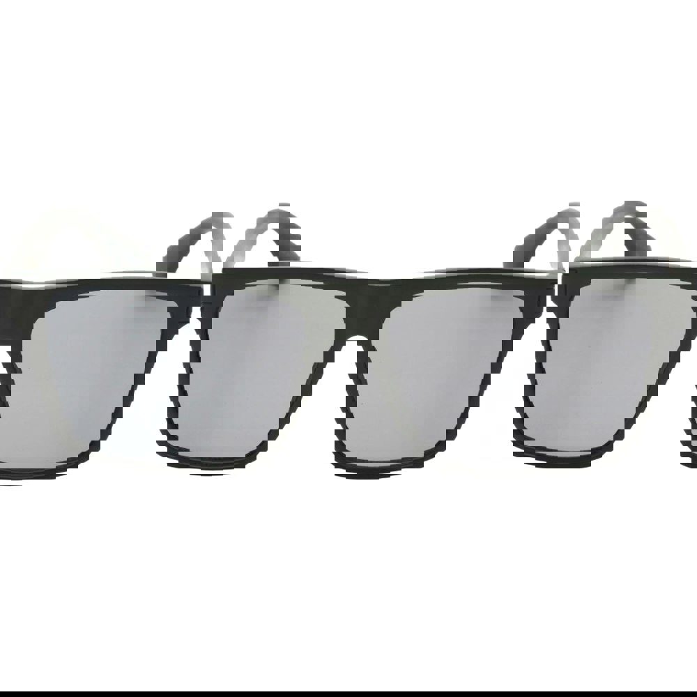Calvin Klein Solid Smoke Lens Matte Cargo Black Sunglasses One Size