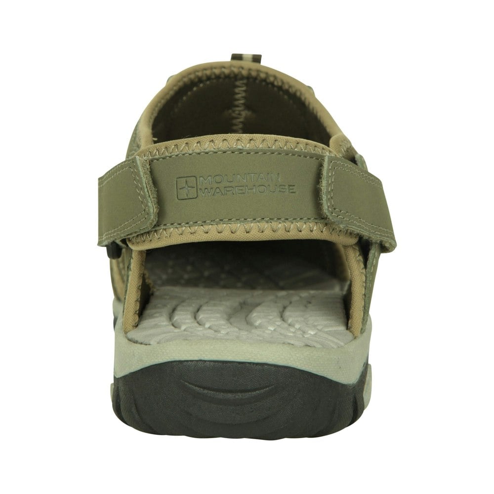 Mountain Warehouse Mens Trek Sandals - Khaki Green