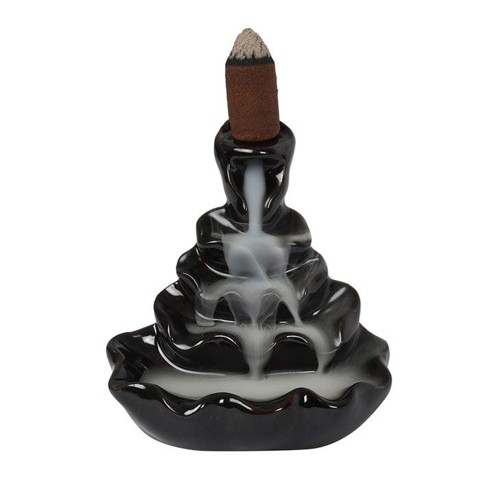 Serano 4-Tier Ripple Backflow Incense Burner