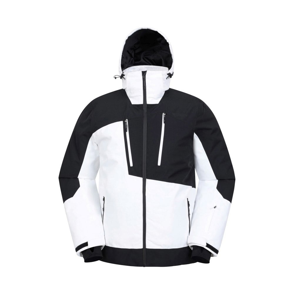 Mountain Warehouse Mens Supernova Waterproof Ski Jacket - Blue/Off White
