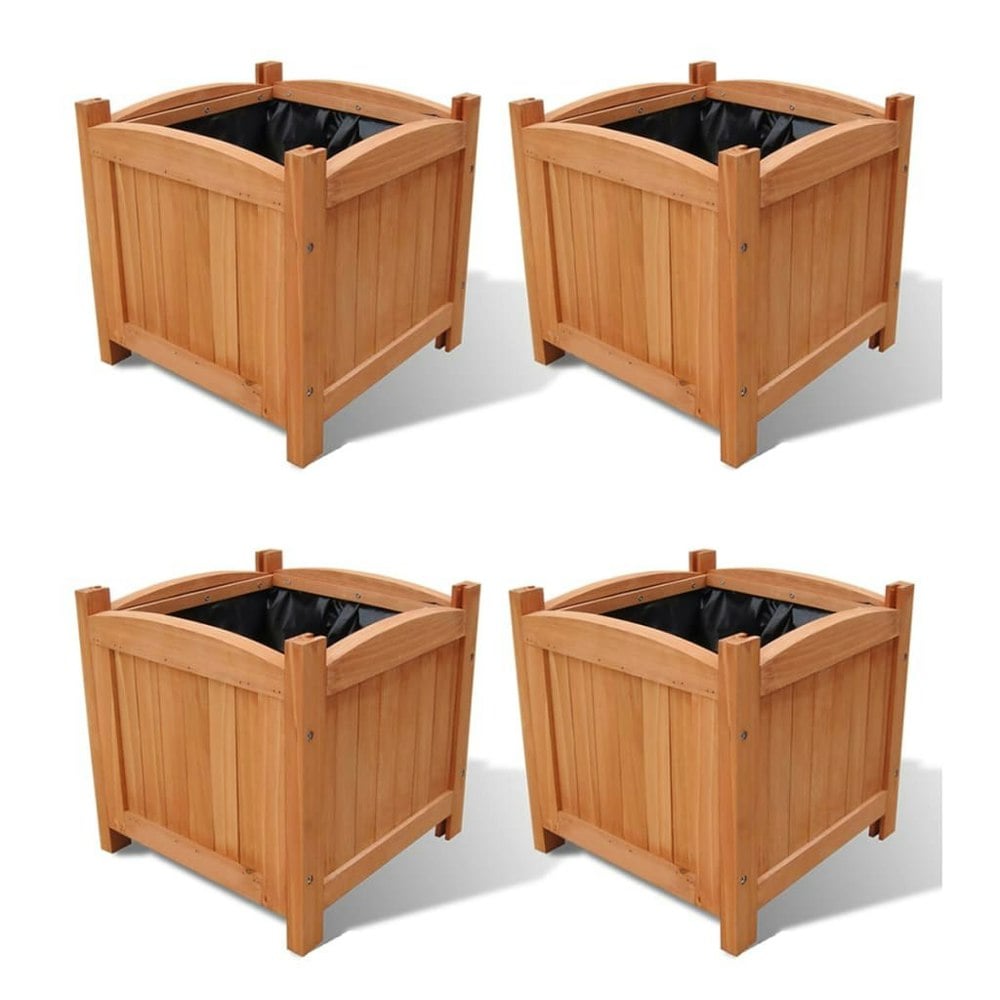 Berkfield Raised Beds 4 pcs 30x30x30 cm (2x41301)
