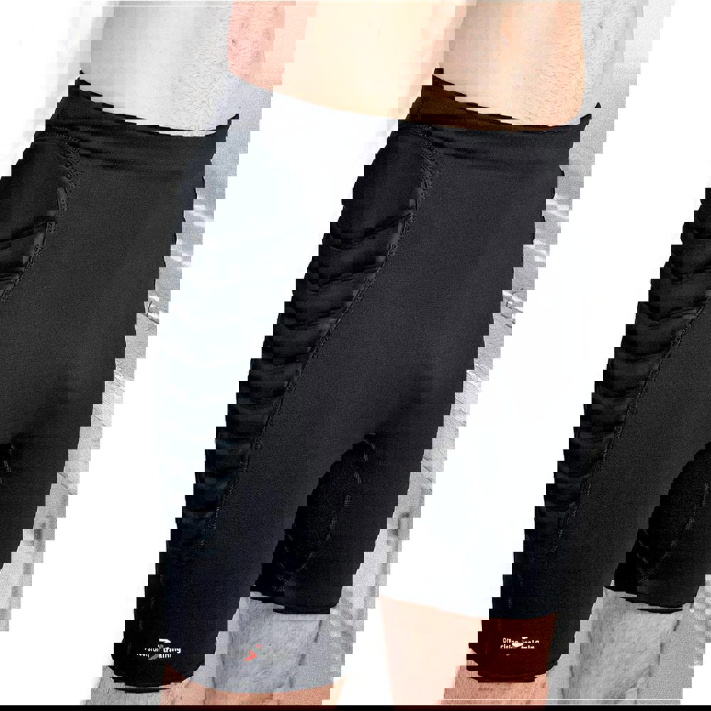 Adult LARGE Padded Goal-Keeping Baselayer Shorts - EVA Hip & Thigh Keeper GK