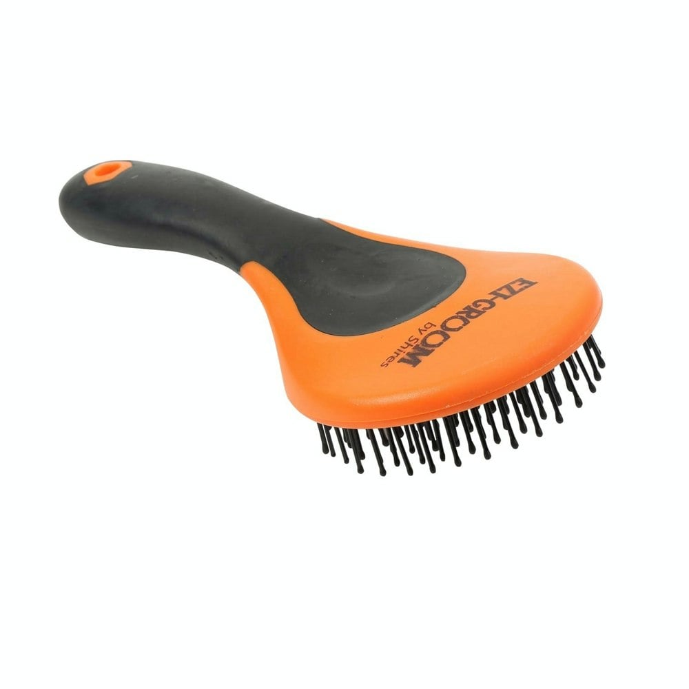 Ezi-Groom Horse Mane and Tail Brush - Orange