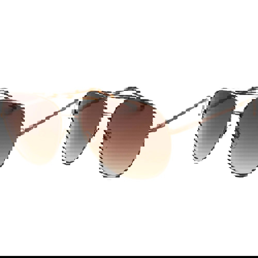 Calvin Klein R143S 200 Chocolate Brown Sunglasses 59/15/140
