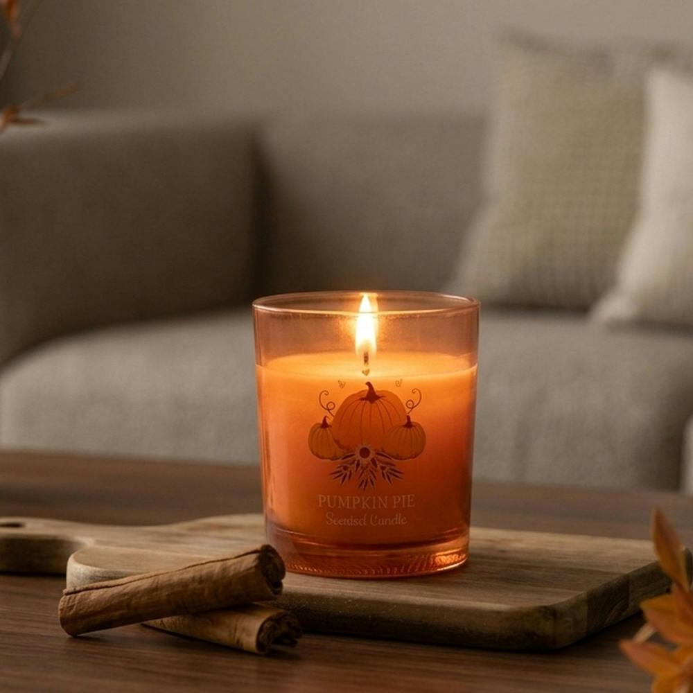 Garden Greatness Harvest Pumpkin Pie Scented Candle