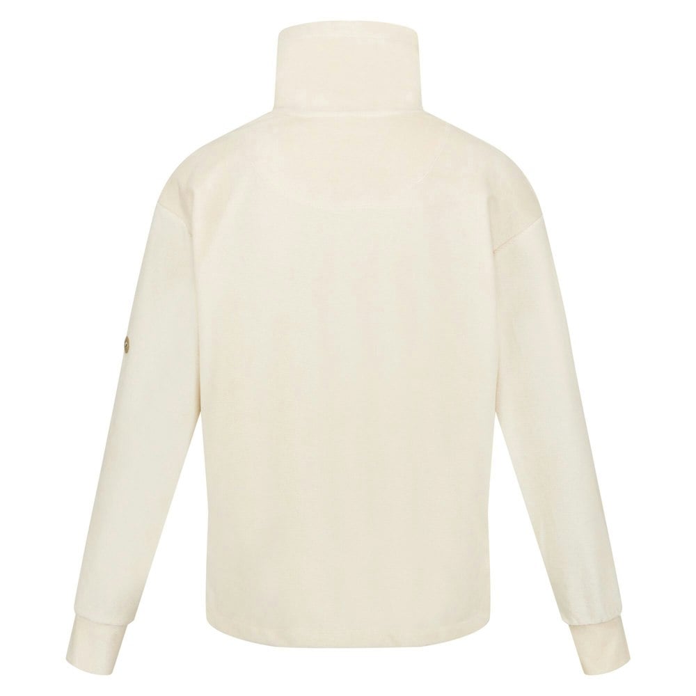 Regatta Women's Velour Full Zip Fleece Jacket - Light Vanilla