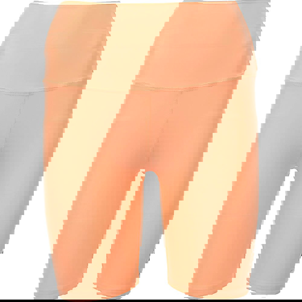 P.E Nation Womens Orange Grand Stand Shorts