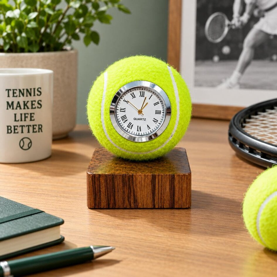 SPORTGIFTZ Tennis Ball Desktop Clock