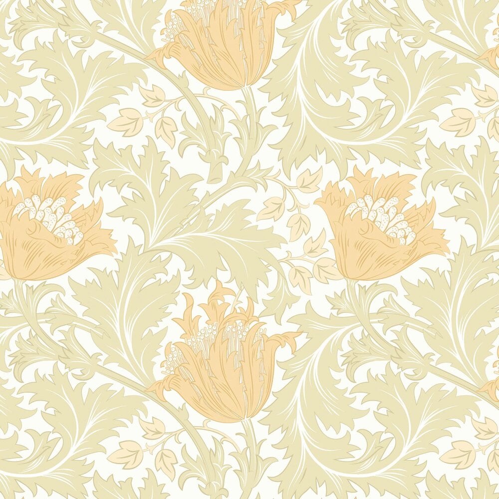 Hoopla Walls Tulip Trail - Soft Gold 10m Wallpaper