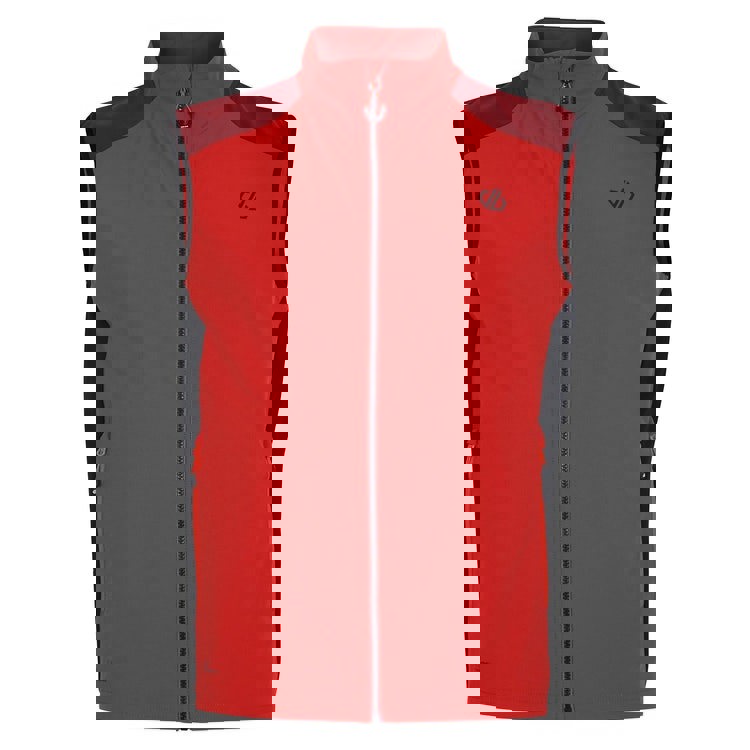 Dare 2B Mens Lattitudinal II Gilet - Tuscan Red/Black