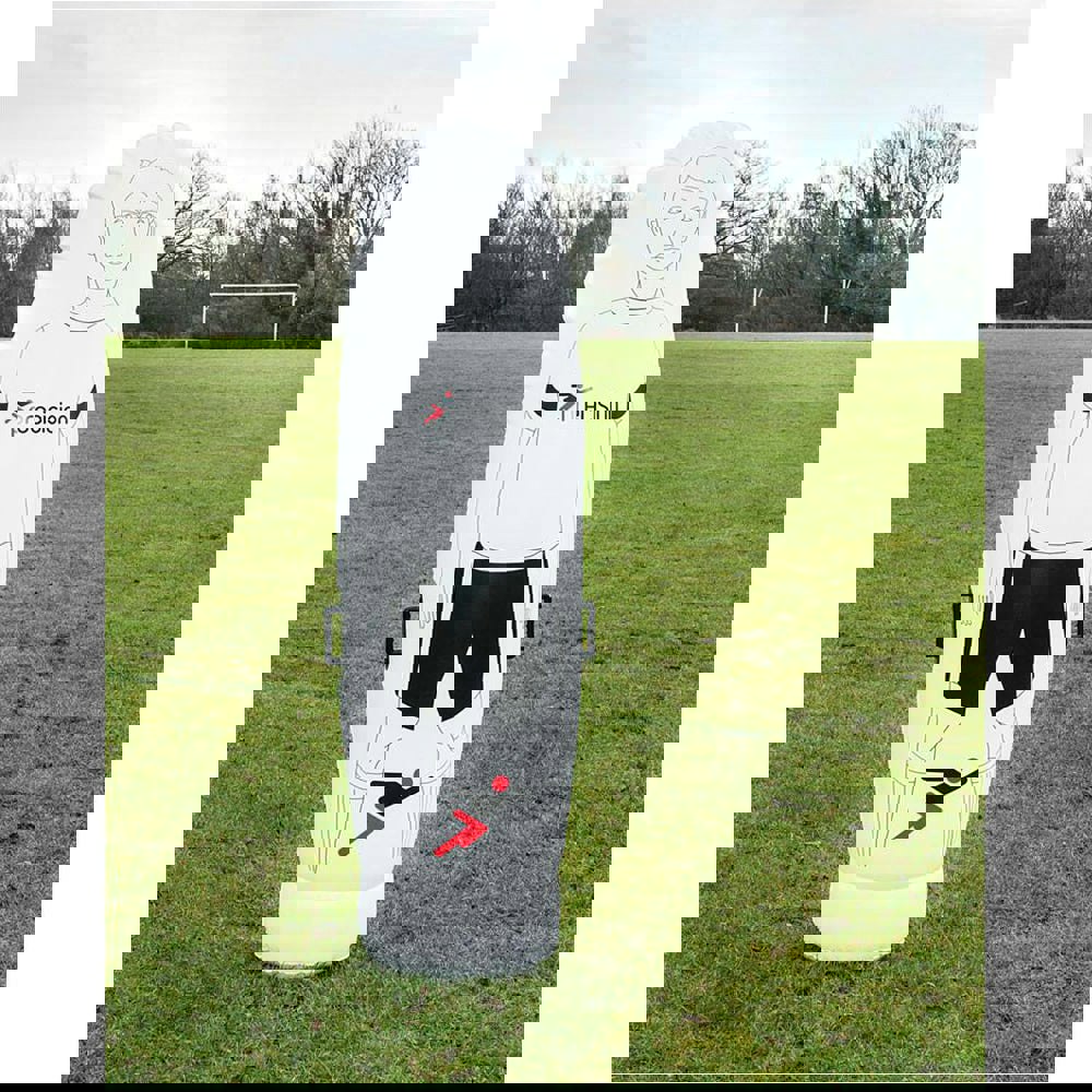 200cm Inflatable Football Mannequin - Blow Up Dummy Defender Freekick Training