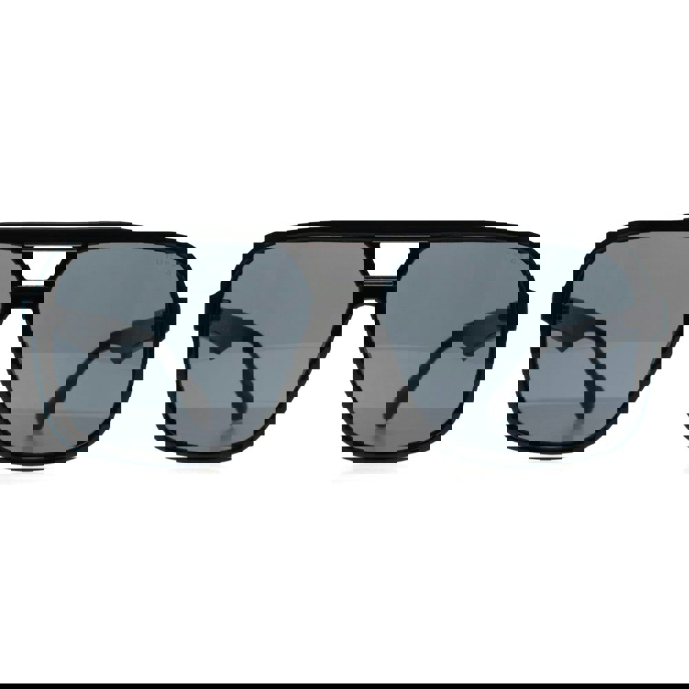Guess Sunglasses GF5125 01A Shiny Black Blue Grey