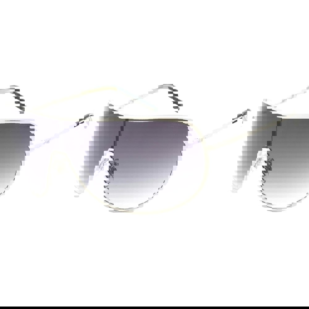 Calvin Klein Grey Gradient  White Sunglasses