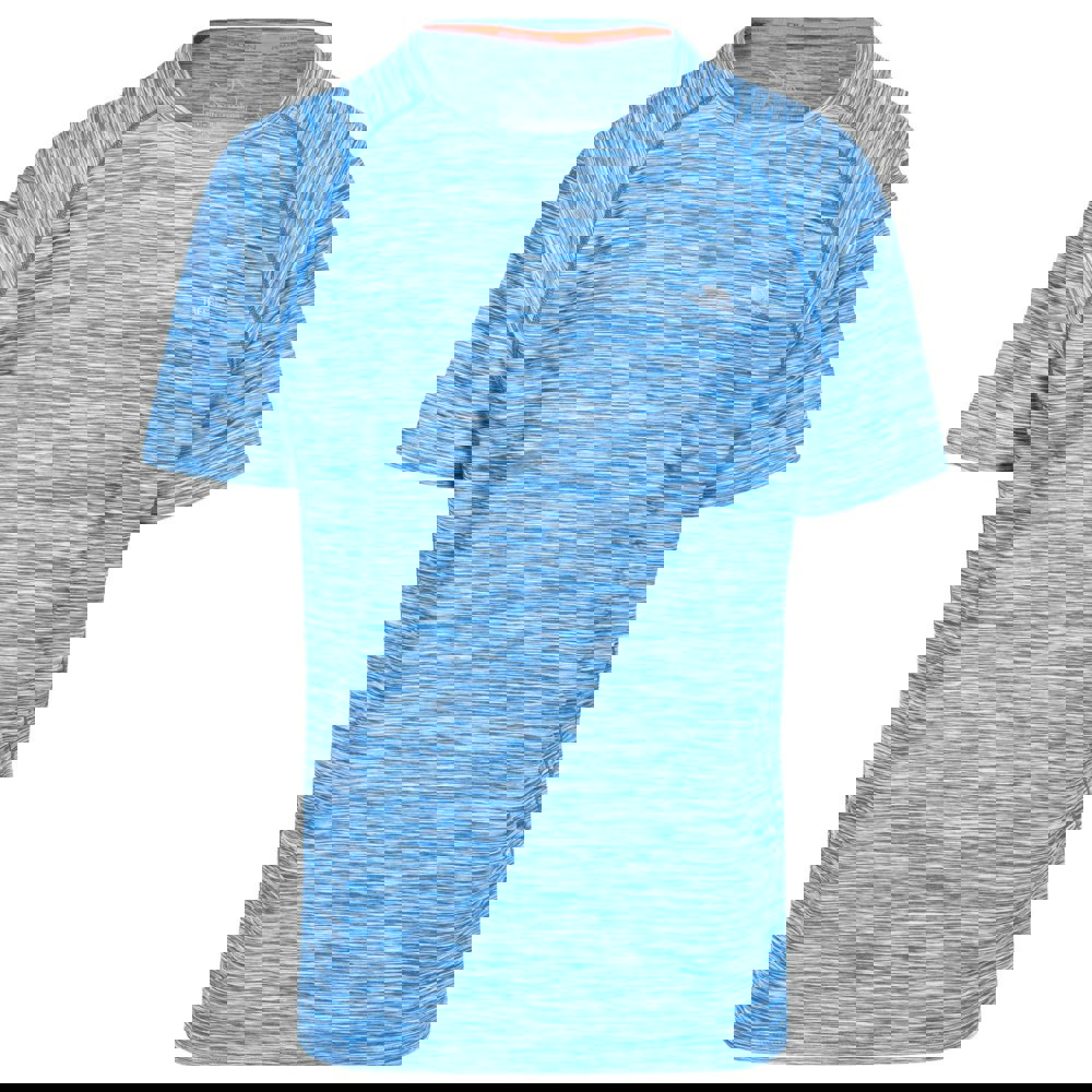 Trespass Mens Gaffney Active T-Shirt - Bright Blue Marl