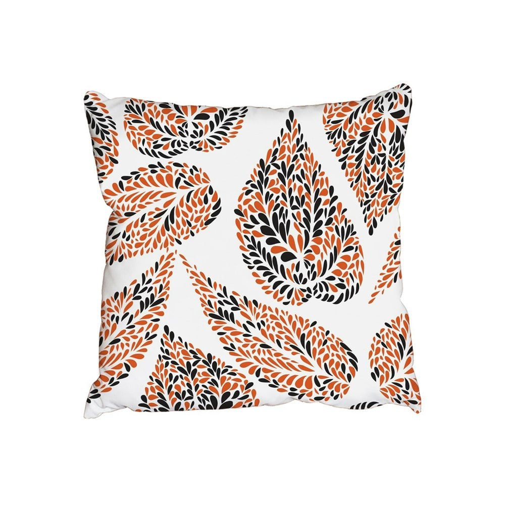 Benjamin Tate Design Swirl with floral doodled textures (Outdoor Cushion)