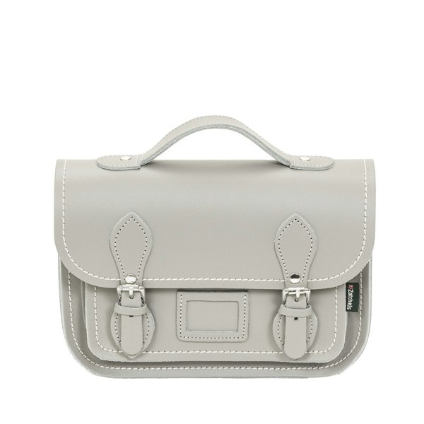 Ghost Leather Midi Satchel - Midi Satchel - Zatchels