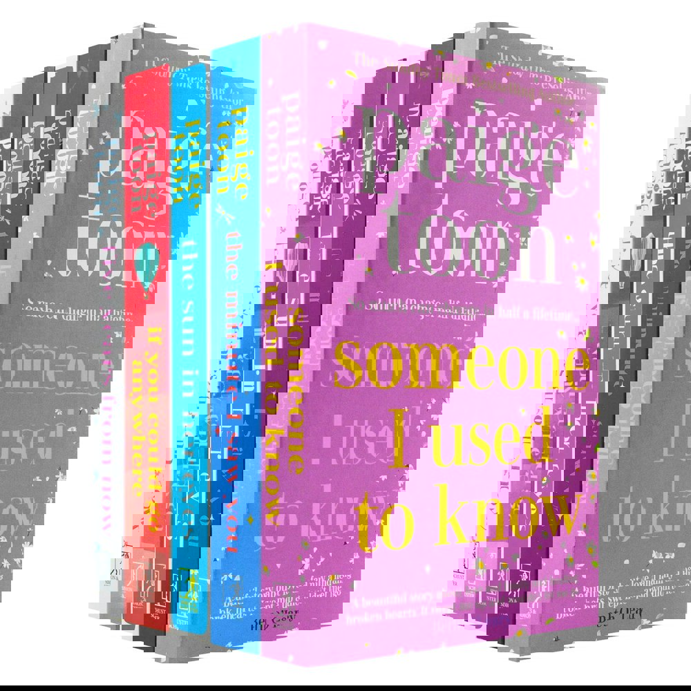 Paige Toon 5 Book Set Someone I Used to Know, The Minute I Saw You, The Sun in Her Eyes & more