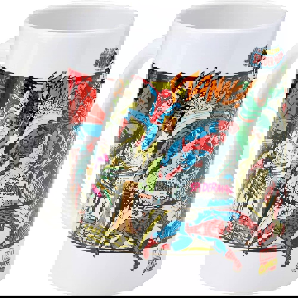 Marvel Panel Spider-Man Mug - Multicoloured