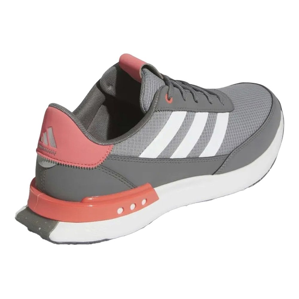Adidas Mens S2G 24 Spikeless Golf Shoes - Grey Three/Cloud White/Preloved Scarlet