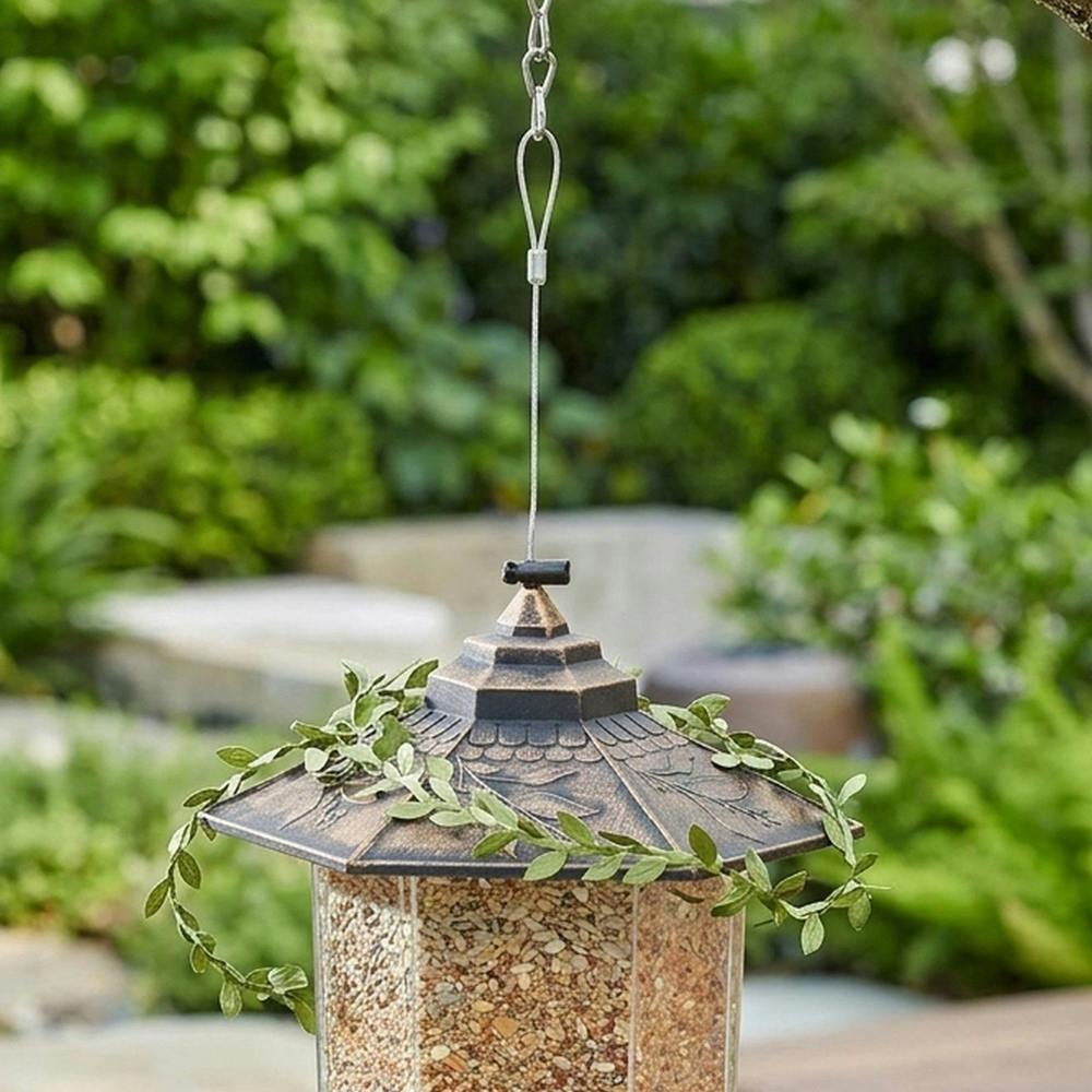 Garden Greatness Gazebo Style Wild Bird Seed Feeder