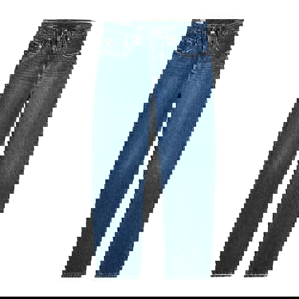 Levis Womens 501 Cropped Jeans - Denim