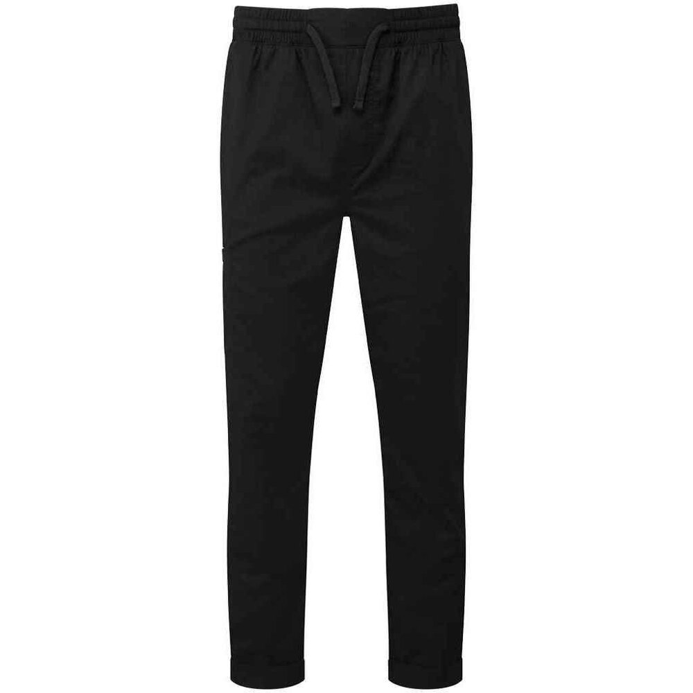 Premier Unisex Adult Recyclight Chef Cargo Trousers - Black - Black