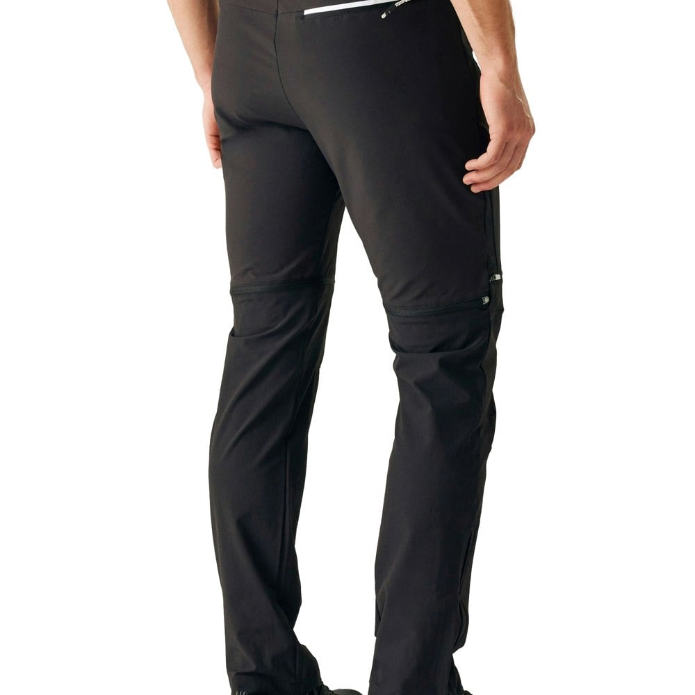Regatta Mens Mountain Zip-Off Trousers - Black