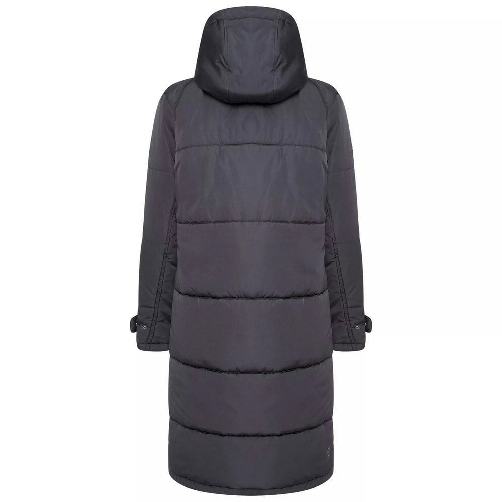 Dare 2B Womens/Ladies Reputable II Long Length Padded Jacket - Black