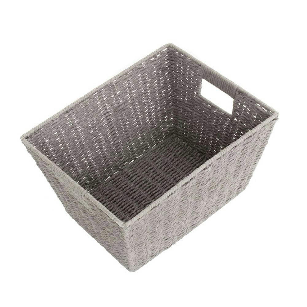 Grey Paper Rope Deep Tray
