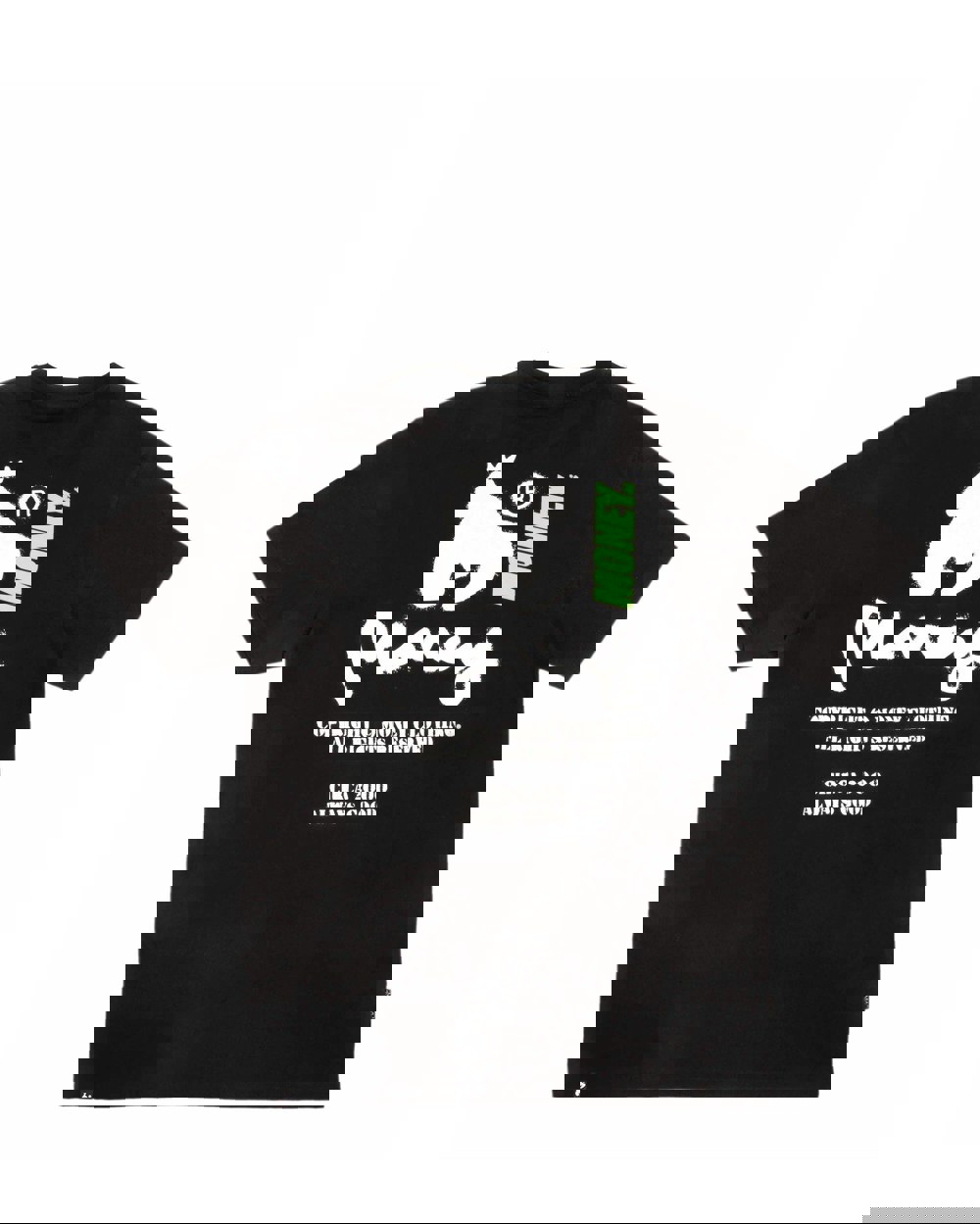 Money Copyright Stencil Tee - Black