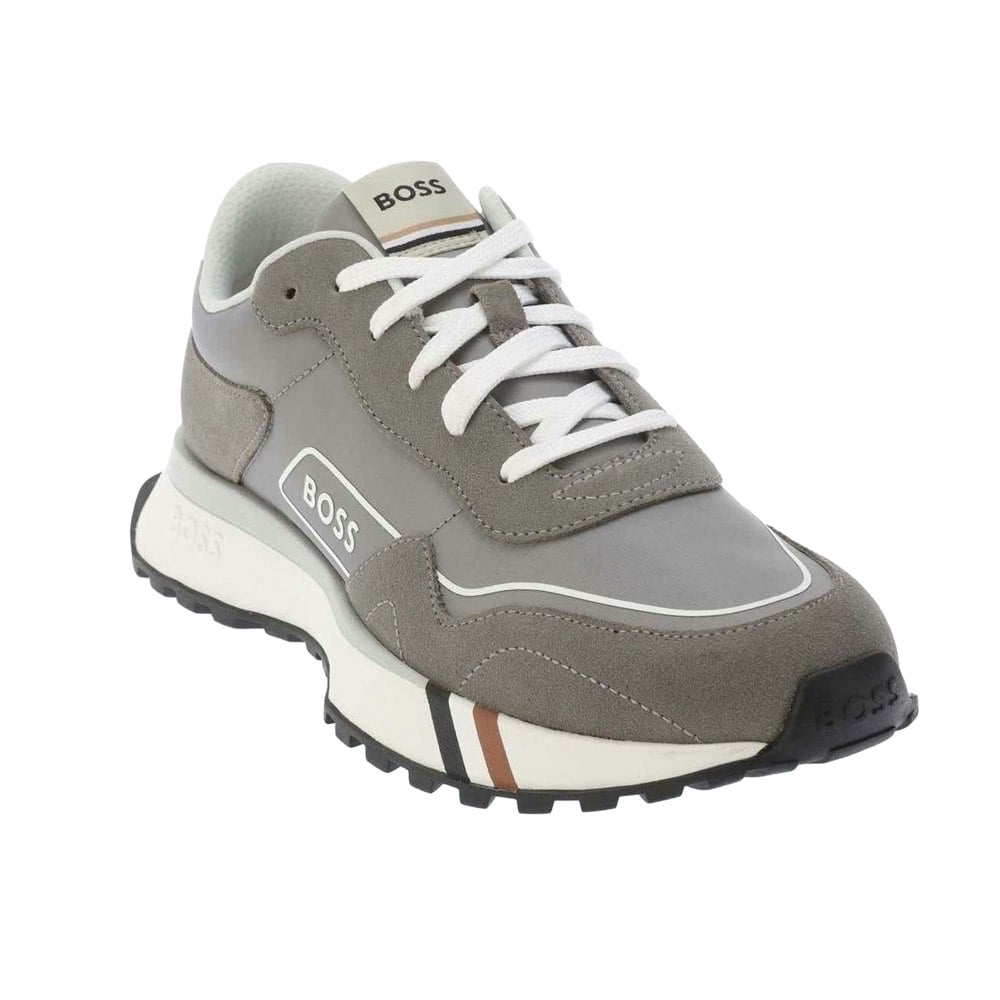 Boss Mens Jonah Running Trainers - Grey