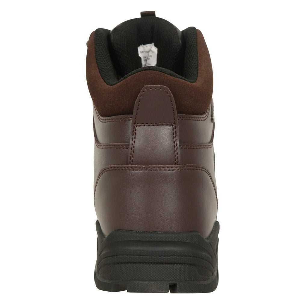 Mountain Warehouse Mens Latitude II Extreme Leather Waterproof Walking Boots - Brown