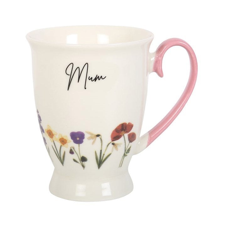 Serano Mum Wildflower Pedestal Mug