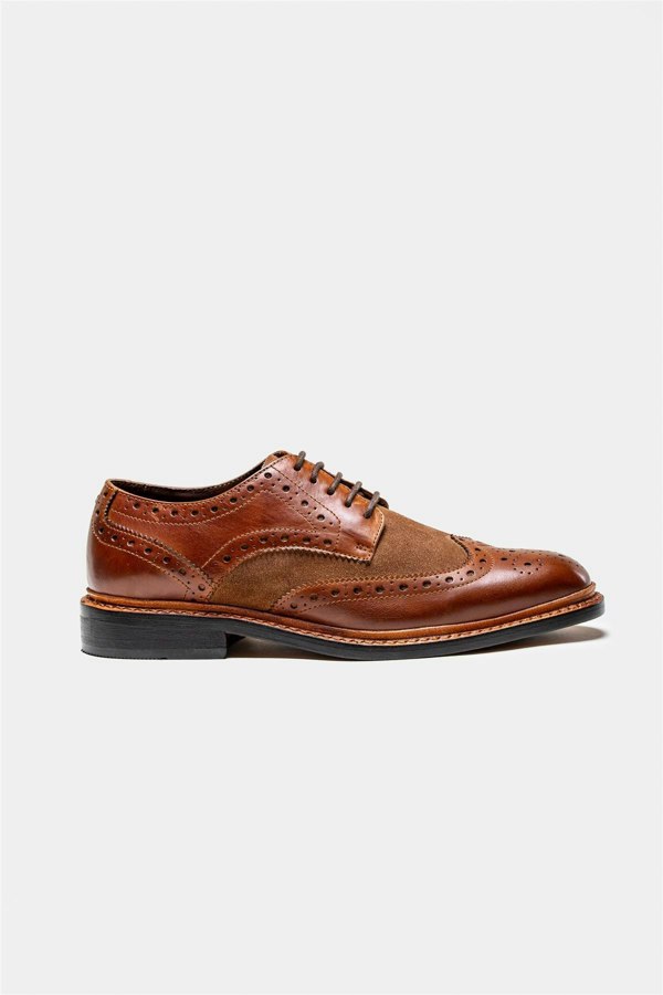 Merton tan/tan shoe side