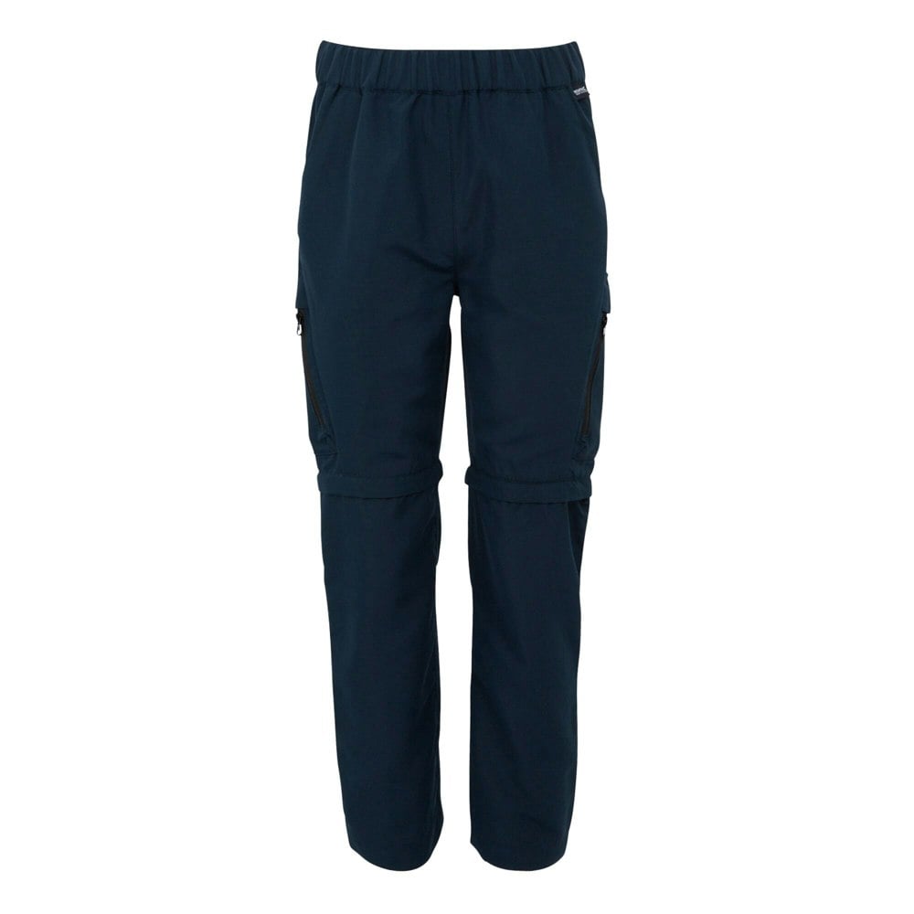Regatta Childrens/Kids Sorcer III Zip-Off Trousers - Navy