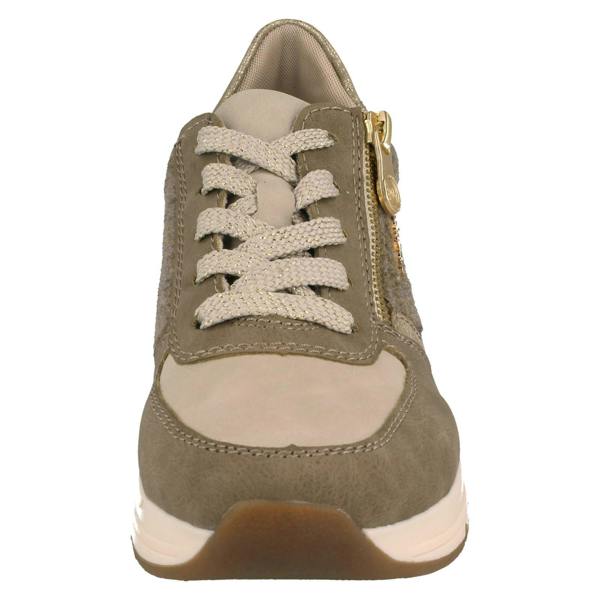 Rieker Ladies Rieker Casual Trainer With Side Zip 58902