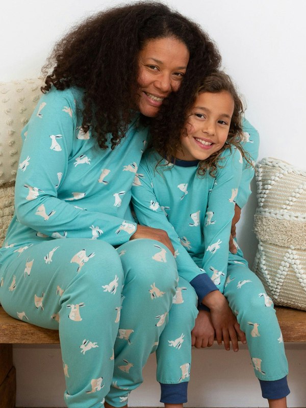 Kite Girls Organic Hare Hug Pyjamas