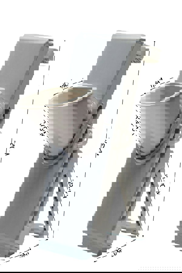 Living and Home Kitchen Manual Mandoline Slicer Vegetable Fruit Chopper Cutter Grater with Food Container & 3 Blades