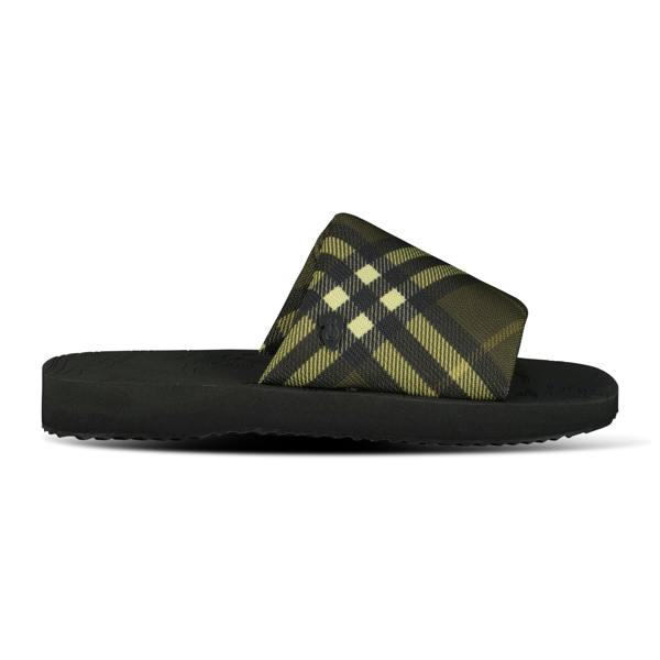 Burberry Trek Check Sliders - chancefashionco
