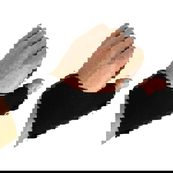 KAV Thumb Wrist Support Splint for Carpal Tunnel - Adjustable, Heat Retention, Stabilization with Aluminum Stay - Fits Left or Right Hand, One Size