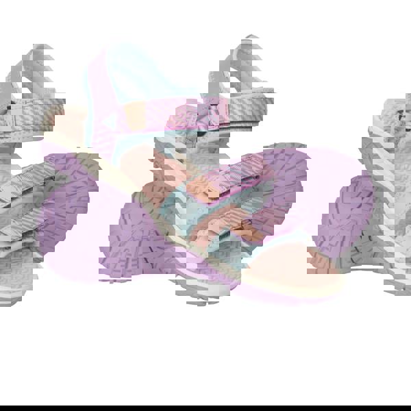 Mountain Warehouse Childrens/Kids 3 Touch Fastening Strap Sandals - Purple - 