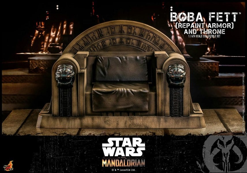 Hot Toys Boba Fett Repaint Armour and Throne Collectible Set 1:6 Scale Hot Toys 908858