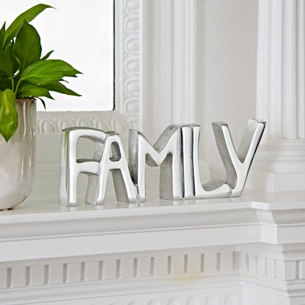 Paper High Recycled Metal Family Sign